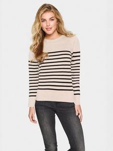 Джемпер в полоску от mila Saint Tropez, цвет Cream/Grey