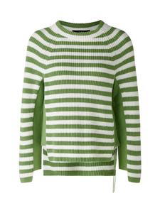 Пуловер Oui, цвет green white