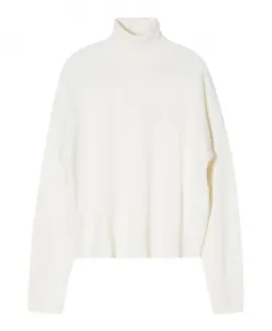 Свитер с высоким воротником Closed, белый