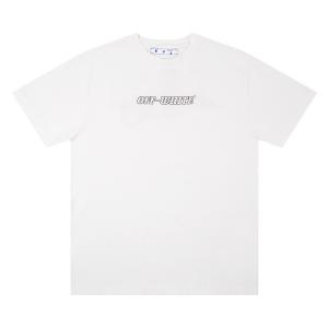 Футболка Off-White с логотипом Белый/телесный