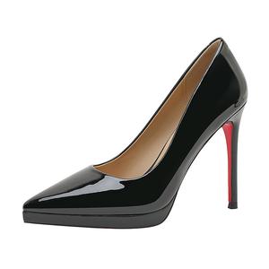 Женские туфли на тонком каблуке и высоком каблуке RoseDoris, Black