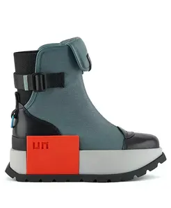 Женские ботильоны на танкетке  United Nude, синий