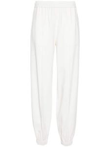 Fabiana Filippi зауженные брюки с эластичным поясом, белый