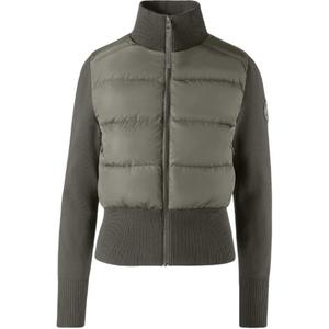 Canada Goose Женская пуховая куртка HyBridge Series SS25, Mugwort Green
