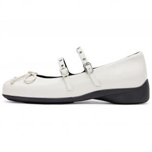 Staccato Туфли Mary Jane Rebel Without A Cause на платформе 3 см женские лунно-белые, цвет Moon White