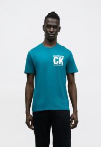 Футболка Calvin Klein CORNER GRAPHIC, Teal Marine/Blue