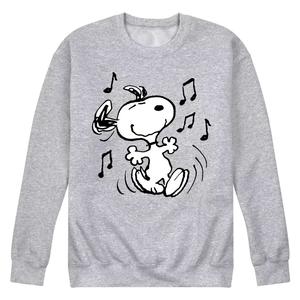 Мужской свитшот с рисунком Peanuts Snoopy Dancing Licensed Character
