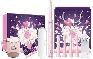 Sanrio Электрическая зубная щетка с долговечной батареей, отбеливанием и тремя режимами очистки T3