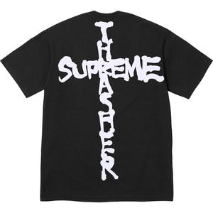 Футболка Thrasher Cross Tee Supreme, серая