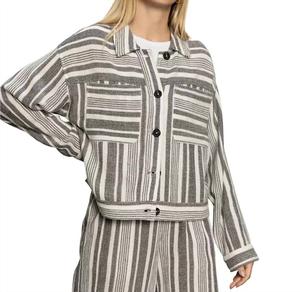 Куртка Shoreside в полоску Atlantic Sanctuary, Atlantic Stripe