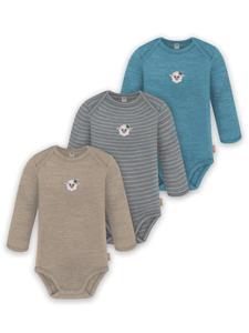 Комбинезон/боди normani Auckland, синий/коричневый/серый