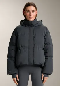 Короткая пуховая куртка из 100% пуха Oysho, Mottled Grey