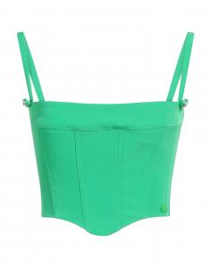 Топ Chiara Ferragni, зеленый