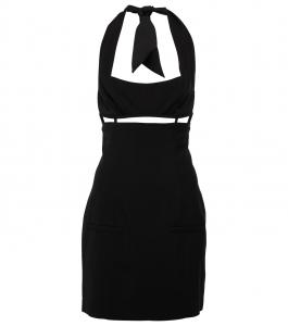 Мини-платье из шерсти La Robe Limao Jacquemus, черный