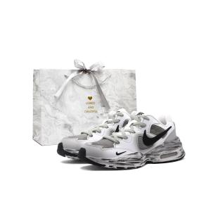 Кроссовки Air Max Fusion низкие повседневные для бега унисекс gray Nike, серый/белый