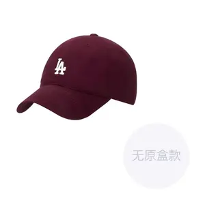 MLB Хлопковая бейсболка унисекс бордового цвета, Burgundy