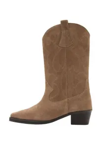 Подростковые ковбойские/байкерские ботильоны Mango Kids, Sand