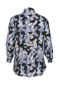 Блузка на пуговицах Kaffe Curve, черный