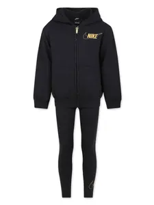 Спортивный костюм с принтом Nike Kids, черный