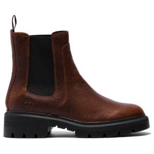 Ботинки женские Timberland Cortina Valley Mid Chelsea, коричневый