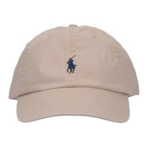 Хлопковая бейсболка Polo с вышивкой Ralph Lauren, розовый