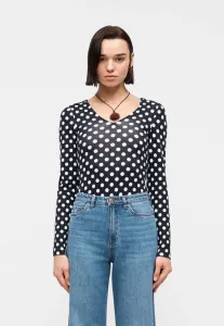 Топ с v-образным вырезом и длинными рукавами onllive love Only, Night Sky