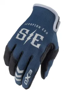 Перчатки Air-Stretch Charge Scorpion EXO, синий/серый