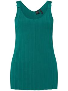 Свитер зелено-синего цвета Ulla Popken