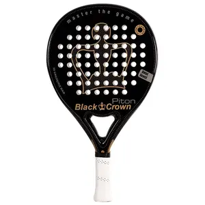 Ракетка для паделя черный Crown Piton, черный