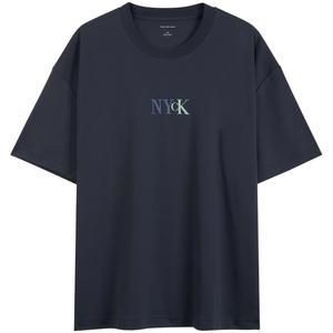 Футболка SS25 мужская Calvin Klein, синий