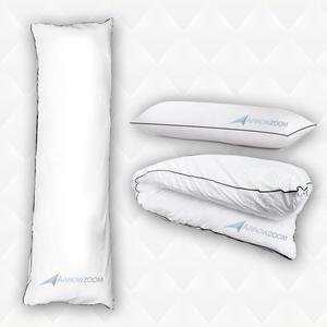 Arrowzoom Подушка для тела Arrowzoom с мягким полиэстером и усиленной набивкой Additional Stuffing