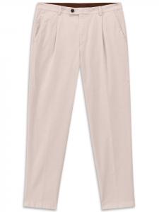 Bugatti Плиссированные брюки 10-го белого цвета