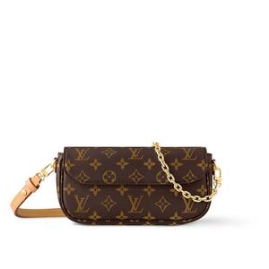 Кошелек на цепочке Ivy Louis Vuitton, коричневый