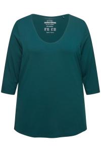 Рубашка Ulla Popken, изумрудный