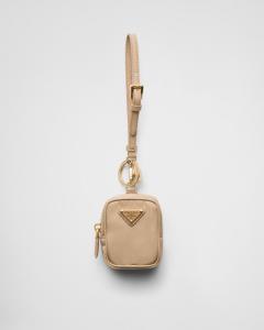 Мини-сумка Prada Re-Edition 1978 из переработанного нейлона, бежевый