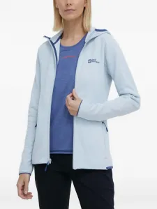 Толстовка на молнии с капюшоном Baiselberg Jack Wolfskin, синий