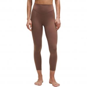 Lululemon Wunder Under высокие спортивные брюки женские Garnet Red