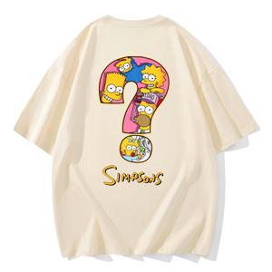 Футболка унисекс The Simpsons, цвет Apricot