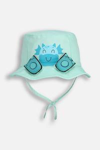 Детская хлопковая шляпа Coccodrillo, бирюзовый