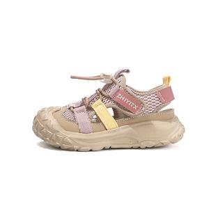 Детские сандалии Anti Kick Low Top для детей от 3 до 7 лет TONYBEAR, розовый