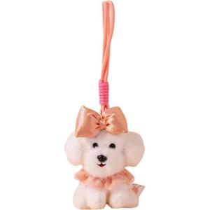 Плюшевый кулон с лечебным мультяшным медвежонком, высота 13 см Mr. Toy, розовый