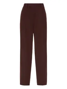 Брюки со складками Brunello Cucinelli, красный