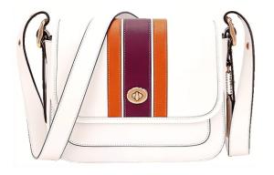 COACH Кожаная сумка-планшет Рамблер через плечо среднего размера