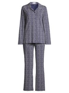 Пижама SEIDENSTICKER Light Stretch, темно-синий