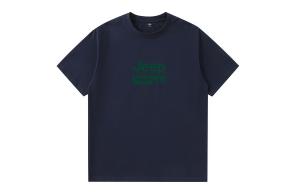 Футболка Unisex Crew Neck Moderate Straight Fit Jeep, темно-синий