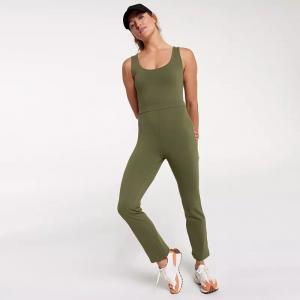 Calia Женский укороченное комбинезон Essentials, темно-оливковый