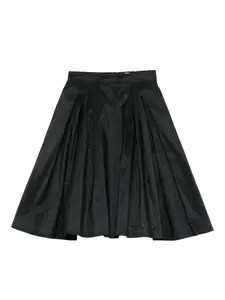 Плиссированная юбка Elisabetta Franchi La Mia Bambina, черный