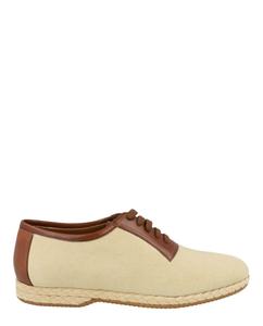 Архив ограниченных серий классических парусиновых туфель Bosco Salvatore Ferragamo, bone