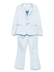 Атласный костюм Colorichiari, синий
