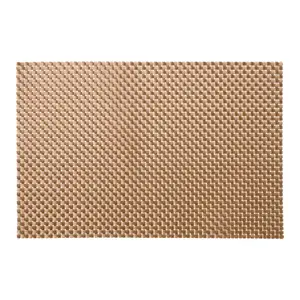 Индивидуальная подставка для столовых приборов из ПВХ Cesta El Corte Inglés, бронза